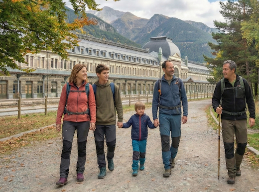 Private walking tour: Paseo de los Melancólicos and the Canfranc bunkers